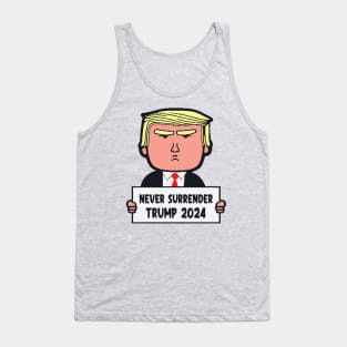 Trump Mugshot Tank Top